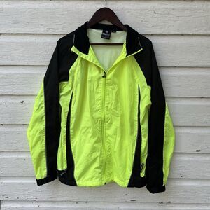 ILLUMINITE Providence Reflective Running Safety Windbreaker/Rain Jacket- Size S